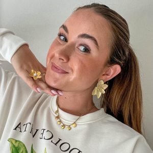 Golden Hearts Necklace
