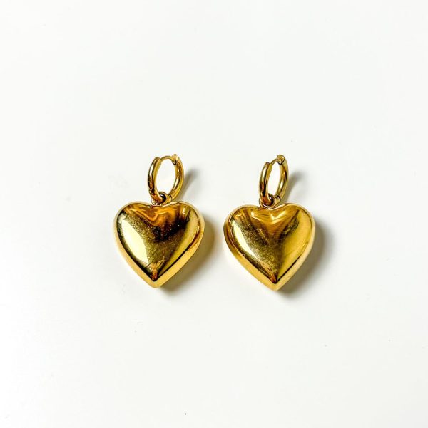 Oorbellen Gold Hearts