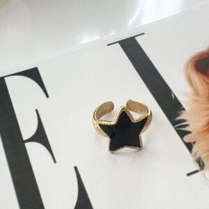 Ring Black Star