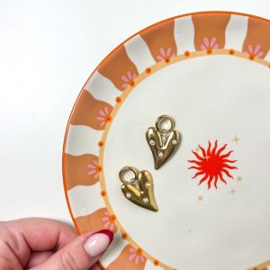 Oorbellen Pearl Heart