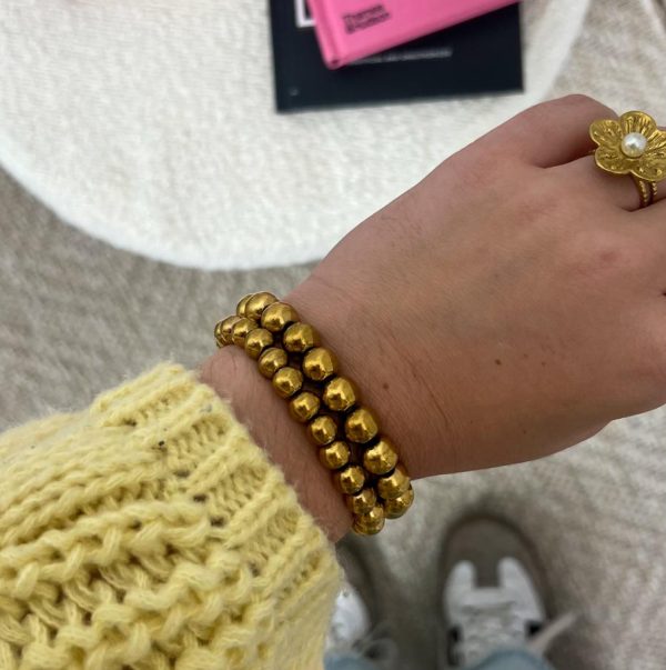 Armband Bold Medium Goud - Image 3
