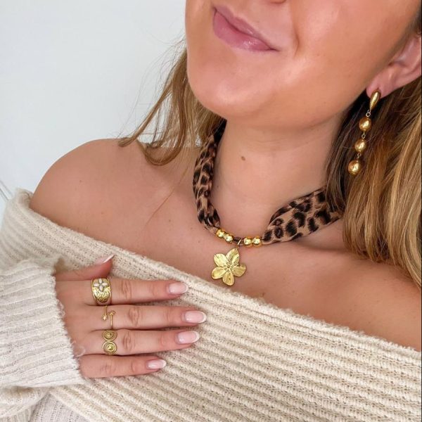 Ketting Leopard Flower