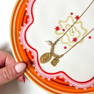 Ketting Bedels Goud