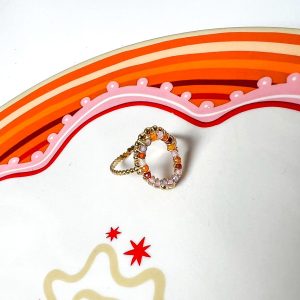 Ring Shiny Circle Multicolor