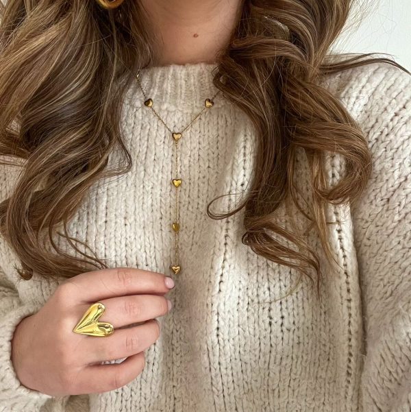 Ketting Hearts Goud