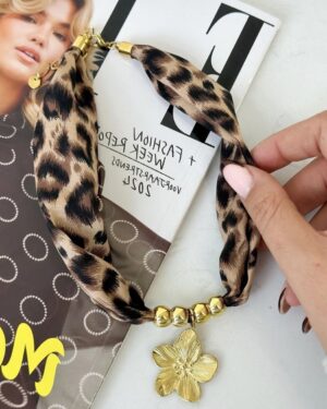 Ketting Leopard Flower