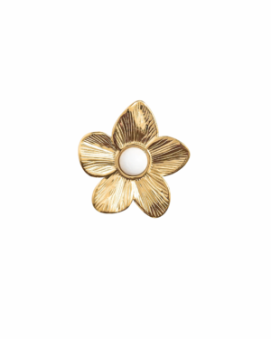 Ring R005 Big Flower White