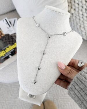 Ketting Hearts Zilver