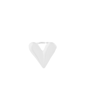 Ring R025 Heart Zilver