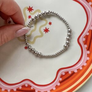 Armband Bubble Zilver