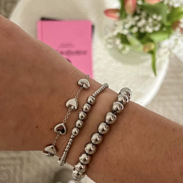 Armband Bubble Zilver - Image 3