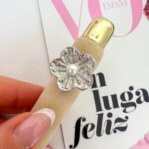 Ring Lovely Flower Zilver