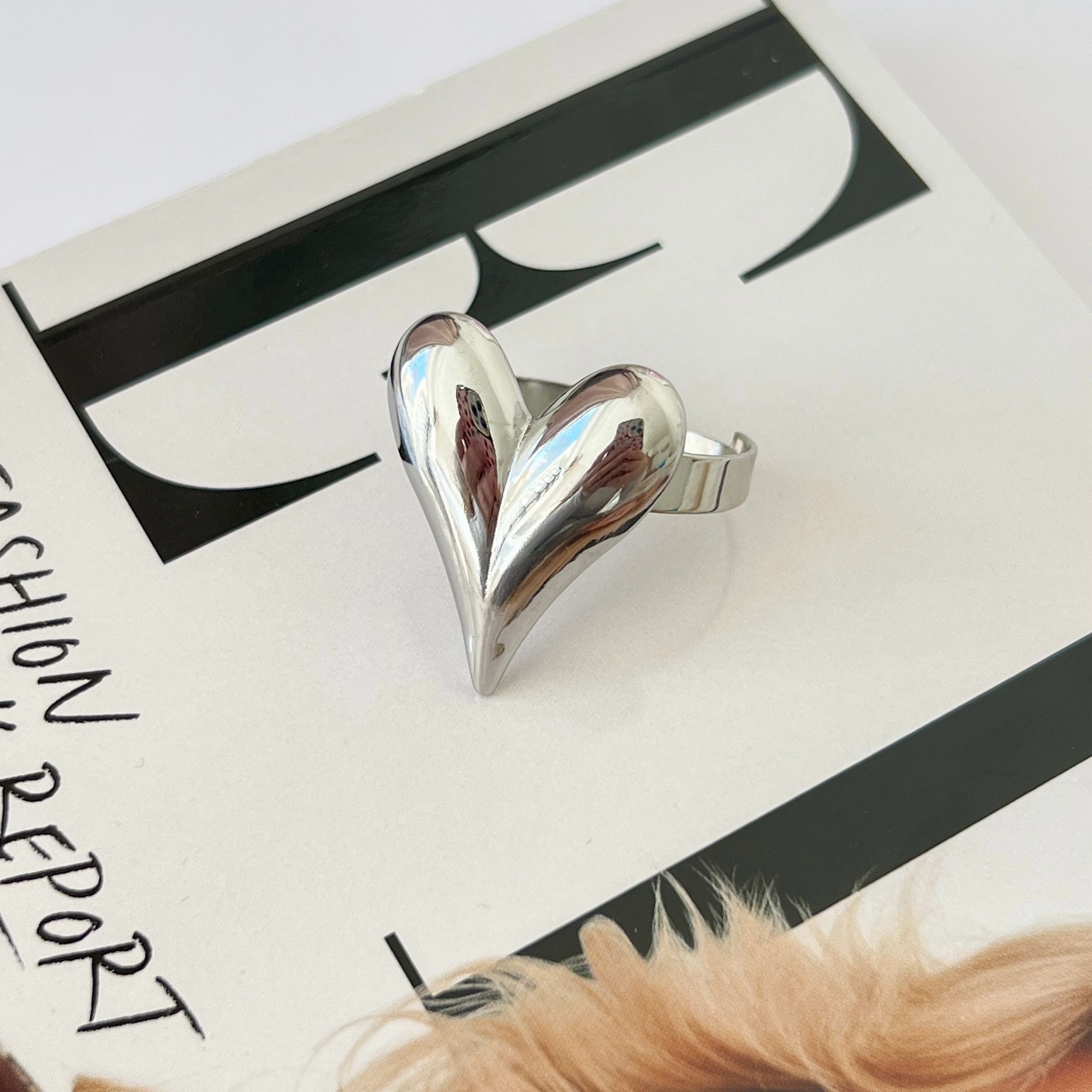 Ring Hart Zilver