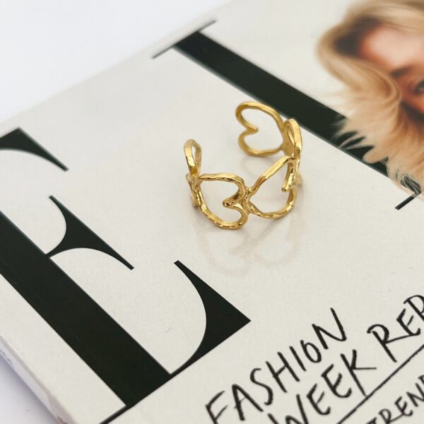 Ring Hartjes Goud