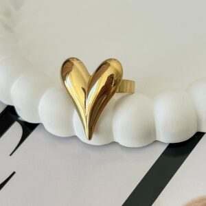 Ring Hart Goud