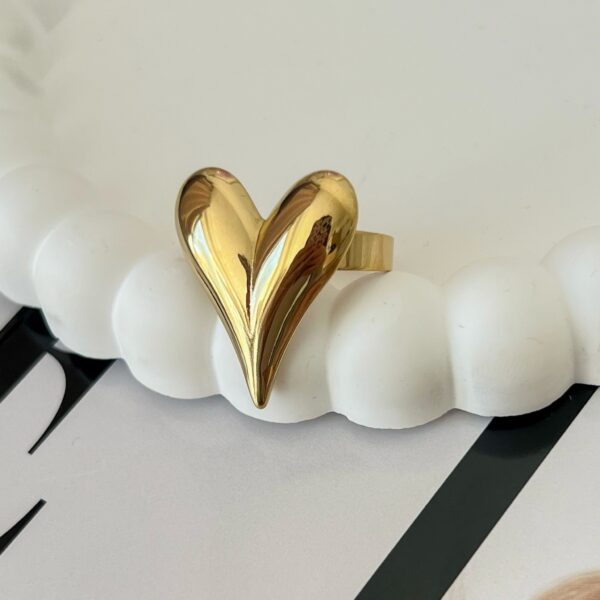 Ring Hart Goud