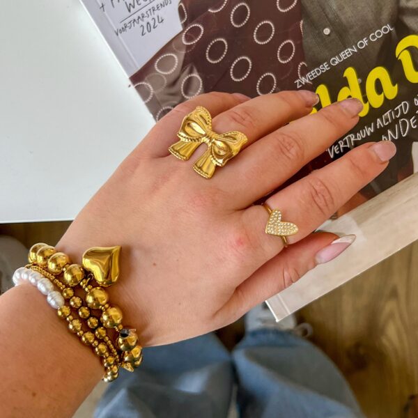 Ring Hartje Goud - Image 2