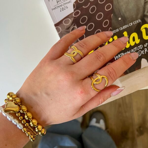 Ring Set van 2 Goud - Image 2