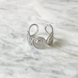 Ring Circle Zilver