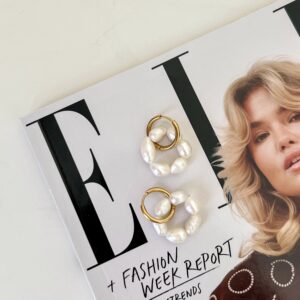 Oorbellen Goud/Parels