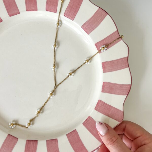 Ketting White Flowers - Image 2