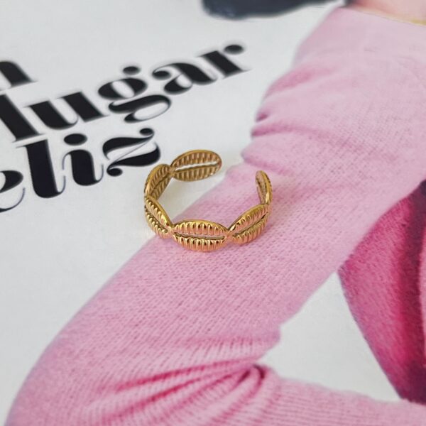 Ring Schelpjes Goud