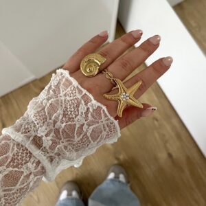Ring Zeester Goud