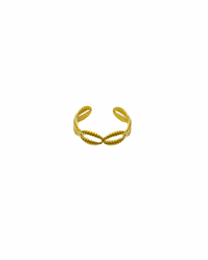 Ring R037 Schelpjes Goud