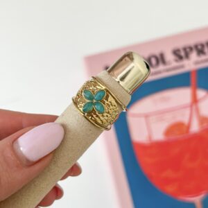Ring Goud/Blauw