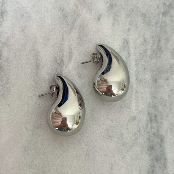 Oorbellen Drup Zilver - Afbeelding 2