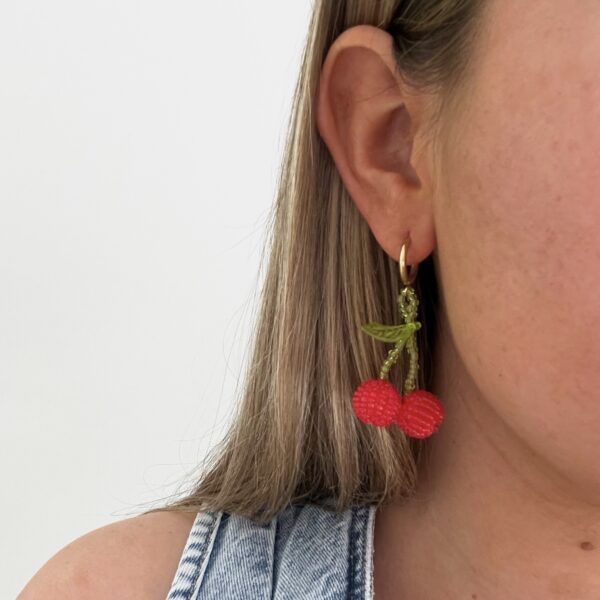 Oorbellen Cherry - Afbeelding 2