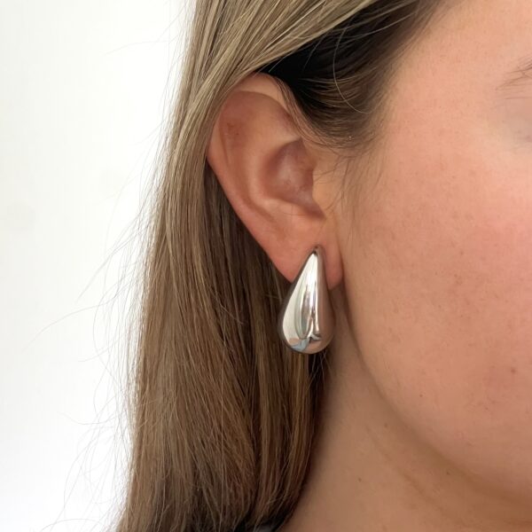 Oorbellen Drup Zilver
