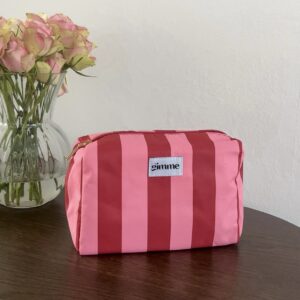 Toilettas Gestreept Rood/Roze