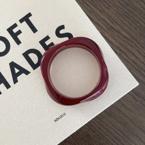 Armband Bangle Burgundy