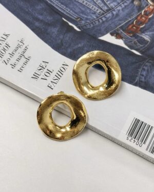 Oorbellen Circle Goud