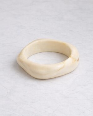 Armband Bangle Gebroken Wit