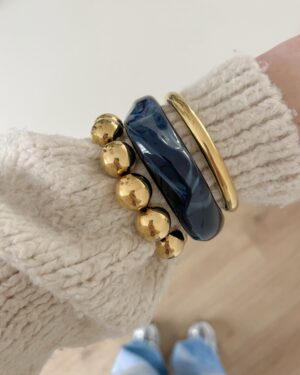 Armband Bangle Blauw