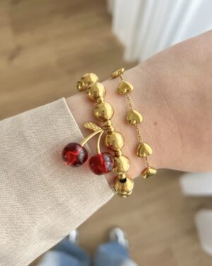 Armband Cherry Goud
