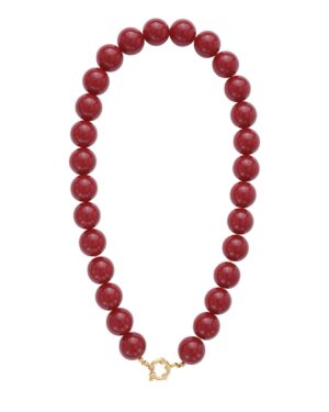 Ketting K004 Bubble Burgundy
