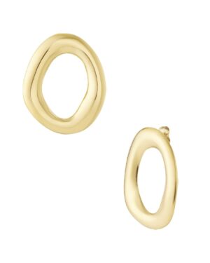 Oorbellen O008 Circle Goud