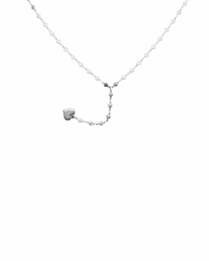 Ketting K032 Love Zilver