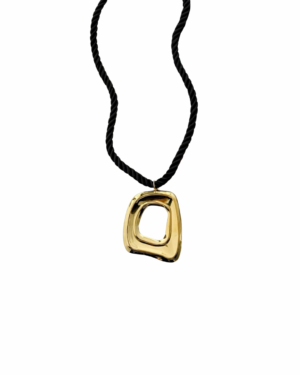 Ketting K056 Zwart/Goud