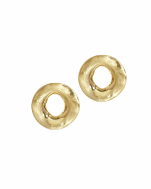 Oorbellen O042 Circle Goud