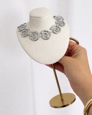 Ketting Swirl Zilver