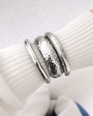 Bangle Nicole Zilver