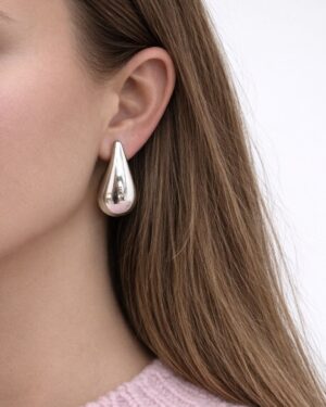 Oorbellen Drup Zilver
