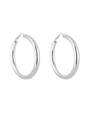 Hoops O002 Chunky Zilver
