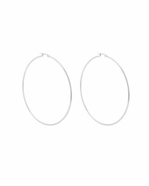 Hoops O003 Groot Zilver