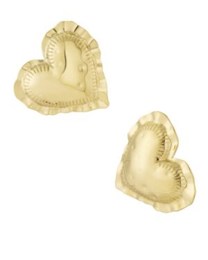 Oorbellen O047 Hart Goud