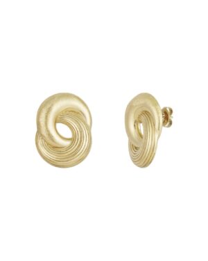 Oorbellen O032 Twist Goud